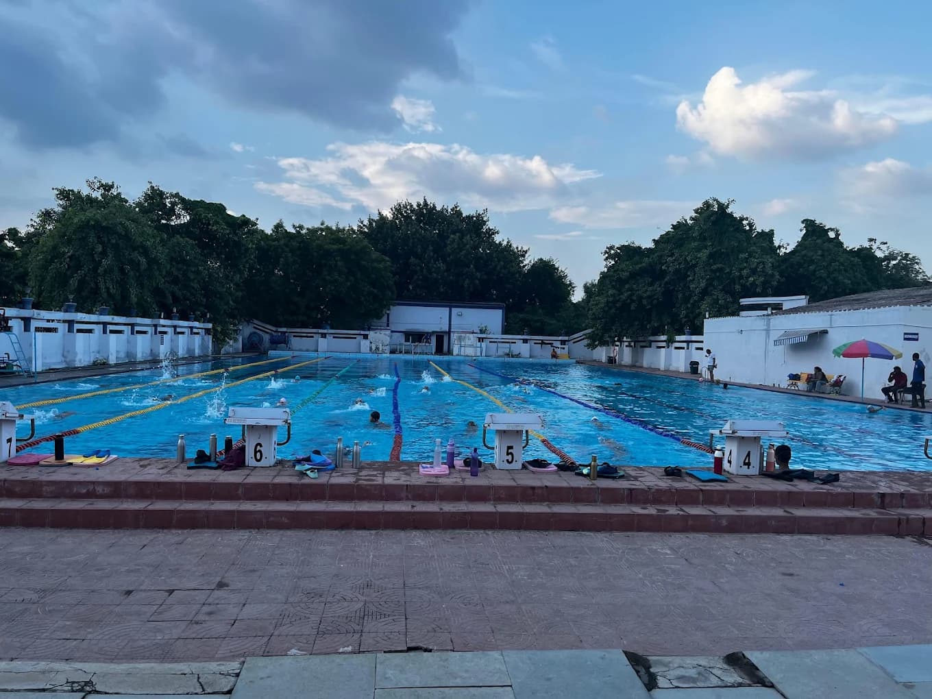 Main Pool View back